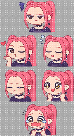 Keychain sticker-Y 1184